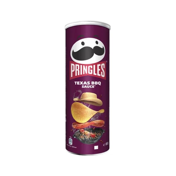 PRINGLES Patatas con forma de teja sabor barbacoa PRINGLES 165 g. - 0.17 kg - Imagen del producto en Findit
