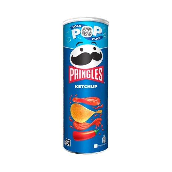 PRNGLES Patatas teja sabor ketchup 165 g. - 0.17 kg - Imagen del producto en Findit