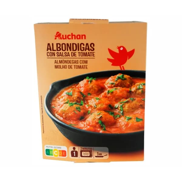 PRODUCTO ALCAMPO Albóndigas con salsa de tomate PRODUCTO ALCAMPO 300 g. - 0.3 kg - Imagen del producto en Findit