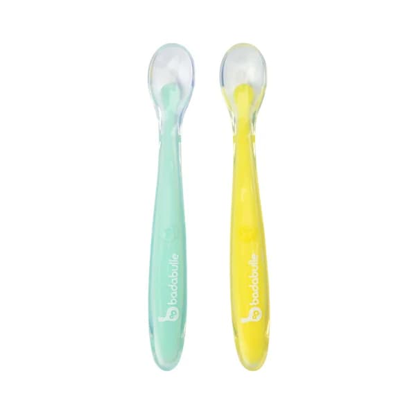 Pack de 2 cucharas de bebé BADABULLE. - 1 ud - Imagen del producto en Findit