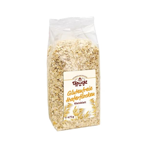 BAUCKHOF Copos de avena sin gluten BAUCKHOF 475 g. - 0.48 kg - Imagen del producto en Findit