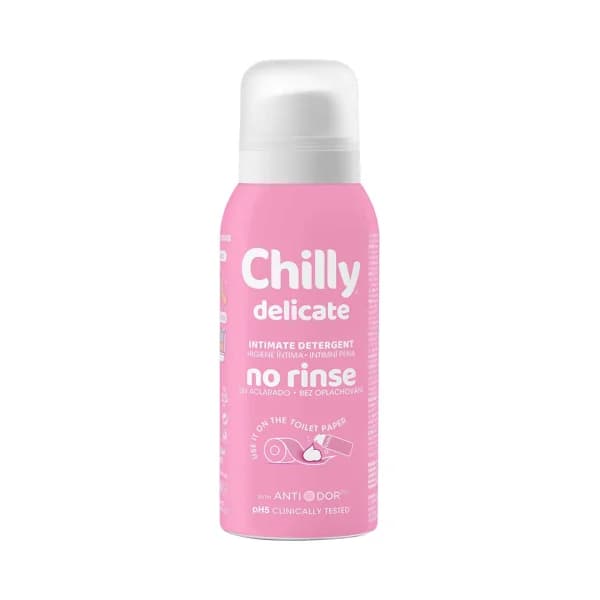 CHILLY Delicate Limpiador sin aclarado (textura espuma) para la zona íntima 100 ml. - 0.1 l - Imagen del producto en Findit