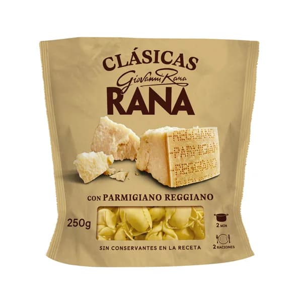 RANA Tortellini parmigiano reggiano clásica sin conservantes 250 g. - 0.25 kg - Imagen del producto en Findit