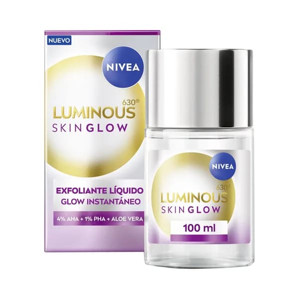 NIVEA Luminous 630 skin glow Exfoliante líquido unificador del tono de la piel 100 ml. - 0.1 l - Imagen del producto en Findit