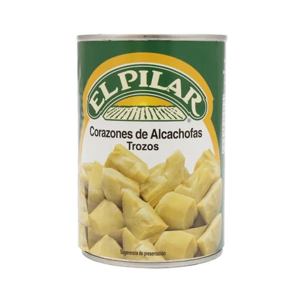 EL PILAR Corazones de alcachofa trozos 240 g. - 0.24 kg - Imagen del producto en Findit