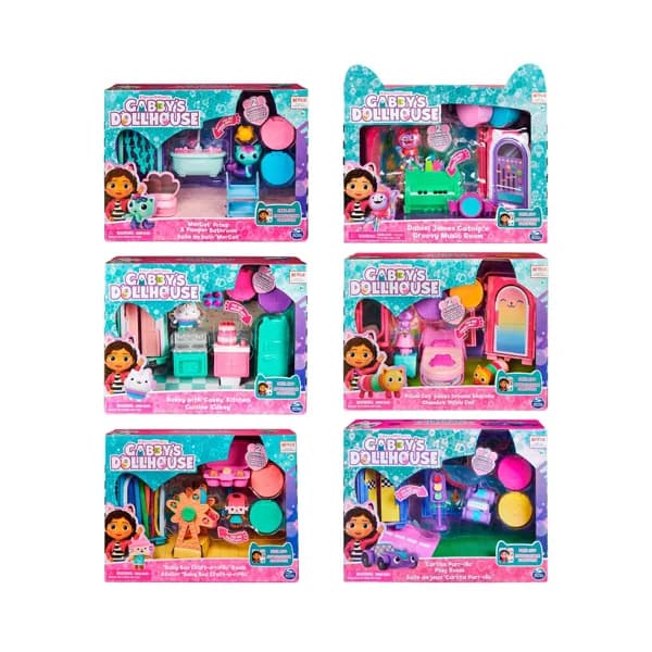 Casa de muñecas de GABBY, habitaciones deluxe surtido + 3 años. - 1 ud - Imagen del producto en Findit