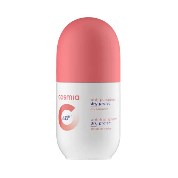 COSMIA Desodorante roll on para mujer con protección anti-transpirante que dura hasta 48 horas COSMIA 50 ml. - 0.05 l - Imagen del producto en Findit
