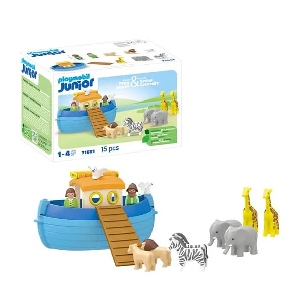 Arca de Noé maletín, juego de figuras, +1 año, PLAYMOBIL. - 1 ud - Imagen del producto en Findit