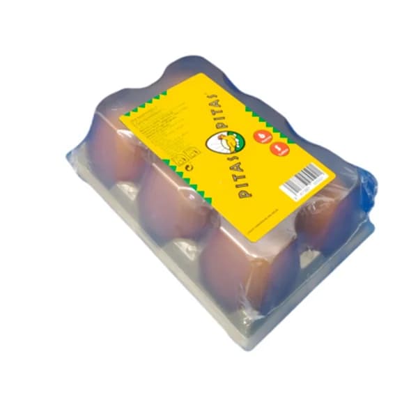 PITAS Huevos de gallina en jaulas acondicionadas clase S 6 uds. - 1 ud - Imagen del producto en Findit