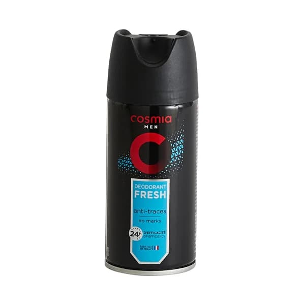 COSMIA Desodorante en spray para hombre con protección anti-transpirante hasta 24 horas COSMIA Fresh 150 ml. - 0.15 l - Imagen del producto en Findit