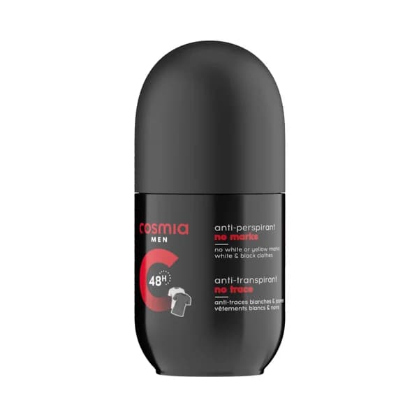 COSMIA Desodorante roll on para hombre con protección anti-transpirante durante 48 horas COSMIA Men 50 ml. - 0.05 l - Imagen del producto en Findit