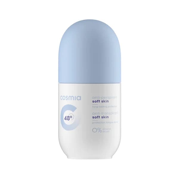 COSMIA Desodorante roll on para mujer, especial piel delicada COSMIA 50 ml. - 0.05 l - Imagen del producto en Findit
