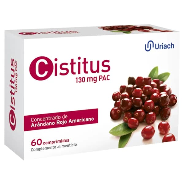 CISTITUS Complemento alimenticio a base de concentrado de árandano rojo CISTITUS 60 comprimidos. - 1 ud - Imagen del producto en Findit