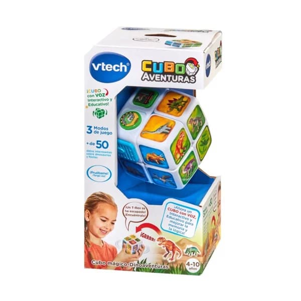 Cubo mágico Dinoaventuras, VTECH. - 1 ud - Imagen del producto en Findit