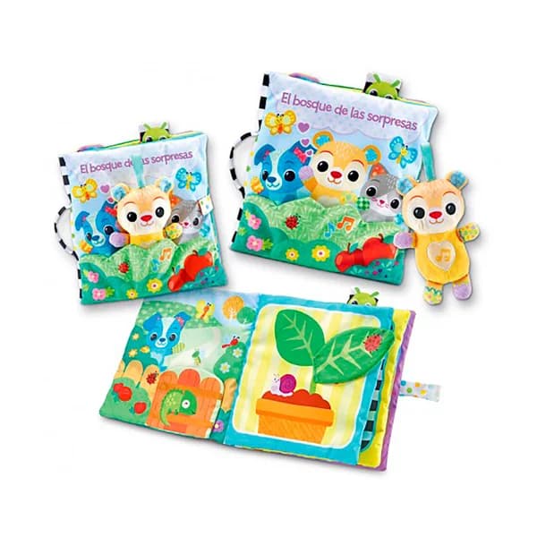 Gran libro sensorial bosque sorpresa, 24 meses, VTECH. - 1 ud - Imagen del producto en Findit