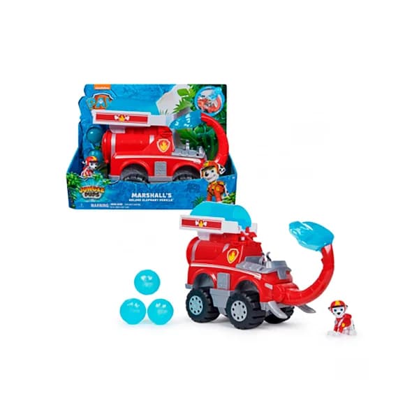 Vehículo Deluxe Elefante Marshall - Patrulla Canina Paw Patrol, modelos surtidos, SPIN MASTER. - 1 ud - Imagen del producto en Findit