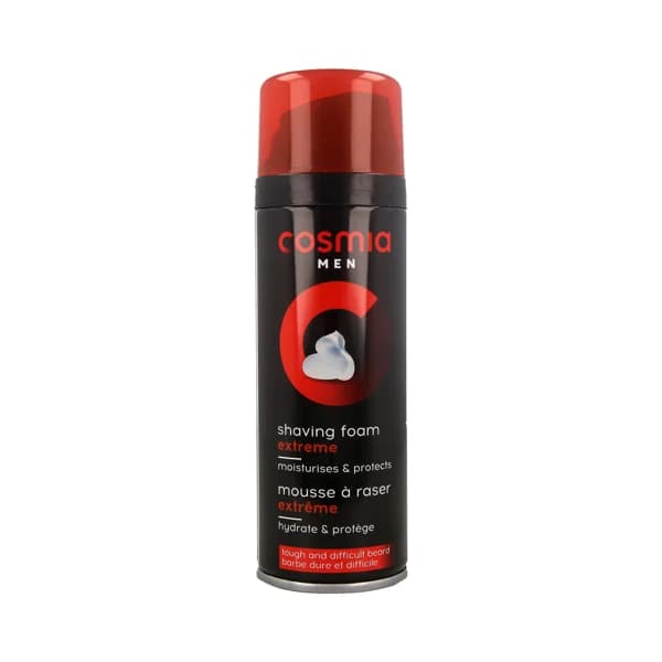 COSMIA Espuma de afeitar hidratante y protectora para barbas duras y difíciles COSMIA Extreme 200 ml. - 0.2 l - Imagen del producto en Findit