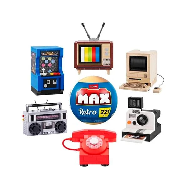 Cápsula MAX RETRO, juego de construcción.. - 1 ud - Imagen del producto en Findit