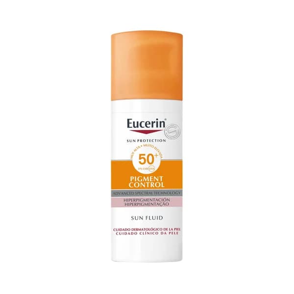 EUCERIN Protector solar con FPS 50+ (muy alto), que ayuda a controlar las manchas producidas por el sol EUCERIN Pigment control 150 ml. - 0.05 l - Imagen del producto en Findit
