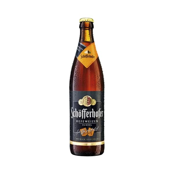 SCHÖFFERHOFER Cerveza alemana Hefenweizen dunkel botella 50 cl. - 0.5 l - Imagen del producto en Findit
