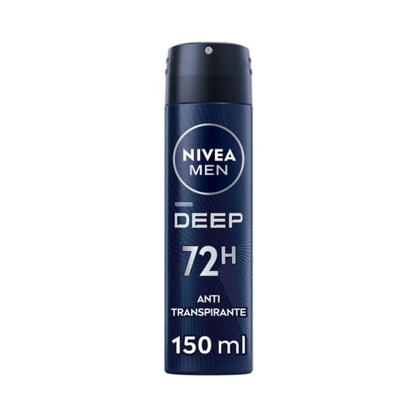 NIVEA Men deep Desodorante en spray para hombe con doble protección hasta 72 horas 150 ml. - 0.15 l - Imagen del producto en Findit