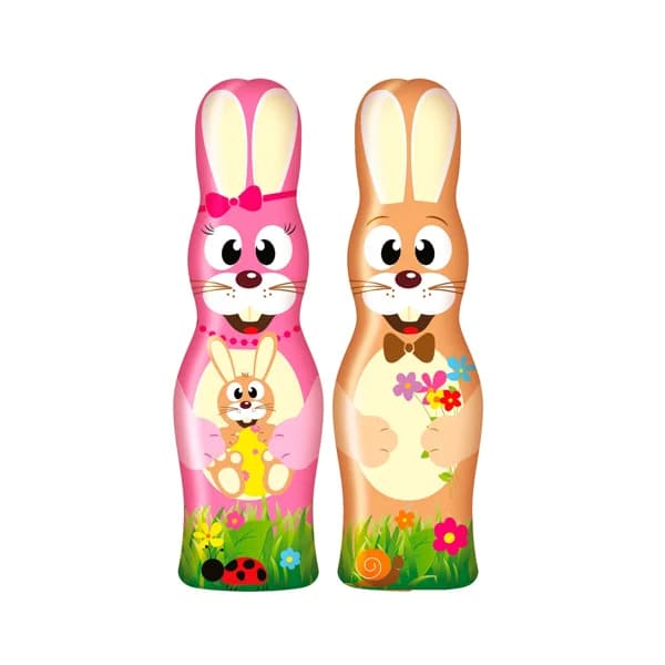 JACQUOT Figura de Pascua (conejo de chocolate con leche extrafino) 125 g. - 0.13 kg - Imagen del producto en Findit
