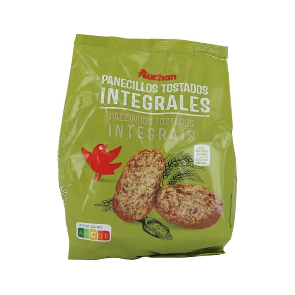 PRODUCTO ALCAMPO Panecillos tostados integrales 225 g. - 0.23 kg - Imagen del producto en Findit