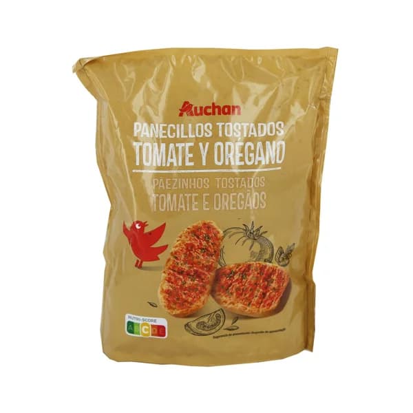 PRODUCTO ALCAMPO Panecillos tostados tomate y orégano 160 g. - 0.16 kg - Imagen del producto en Findit
