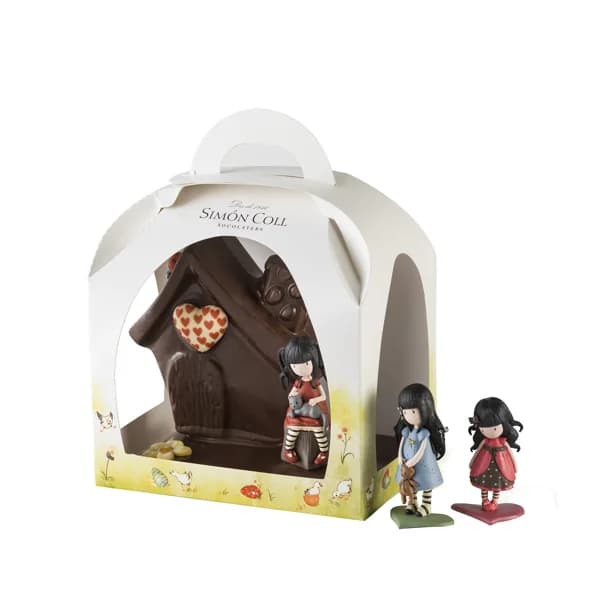 SIMÓN COLL Figura de Pascua casa de chocolate  225  g. - 0.25 kg - Imagen del producto en Findit