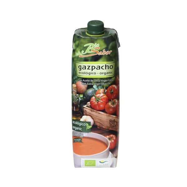 BIOSABOR Gazpacho ecológico BIOSABOR 1 l. - 1 l - Imagen del producto en Findit