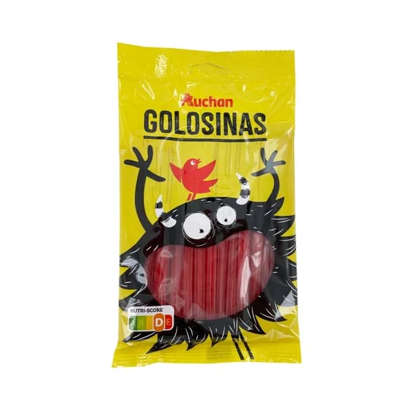 PRODUCTO ALCAMPO Regaliz sabor fresa 125 g. - 0.13 kg - Imagen del producto en Findit