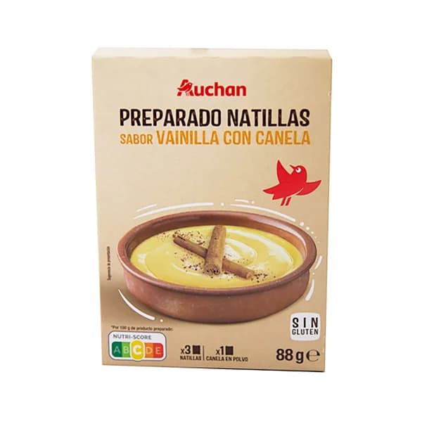 PRODUCTO ALCAMPO Preparados en polvo para natilla PRODUCTO ALCAMPO 89 g. - 0.09 kg - Imagen del producto en Findit