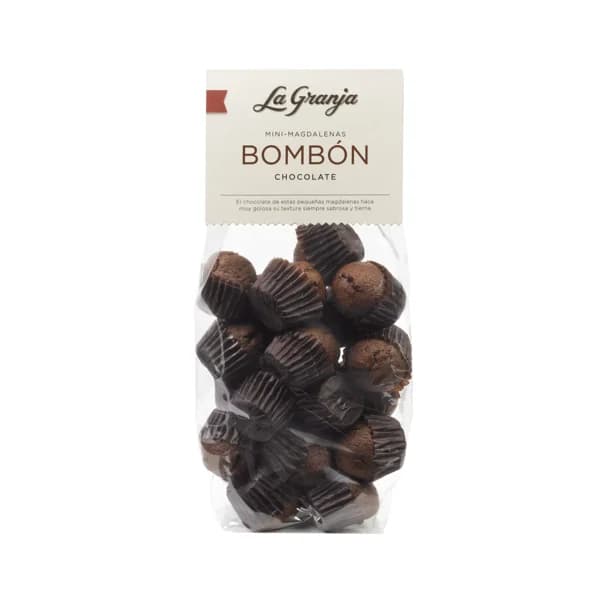 LA GRANJA Mini magdalenas bombón choco 200 g. - 0.2 kg - Imagen del producto en Findit