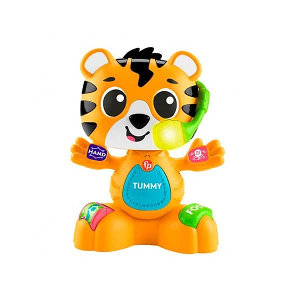 FISHER PRICE Banda juguete de tigre con luces, sonidos y grabación de voces. - 1 ud - Imagen del producto en Findit
