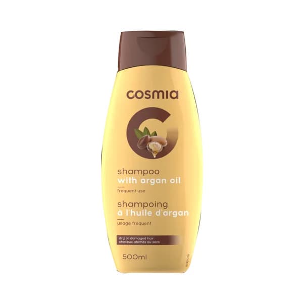 COSMIA Champú de uso frecuente con aceite de argan para cabellos secos o dañados COSMIA 500 ml. - 0.5 l - Imagen del producto en Findit