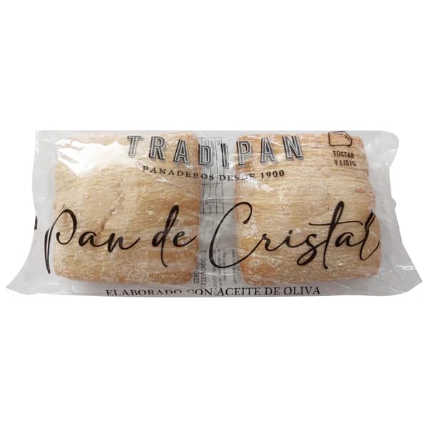 TRADIPAN Pan de cristal 2 uds. 140 g. - 0.14 kg - Imagen del producto en Findit