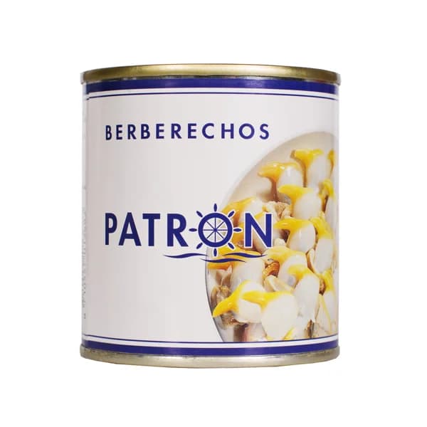PATRON Berberechos pequeños al natural 90 g. - 0.09 kg - Imagen del producto en Findit