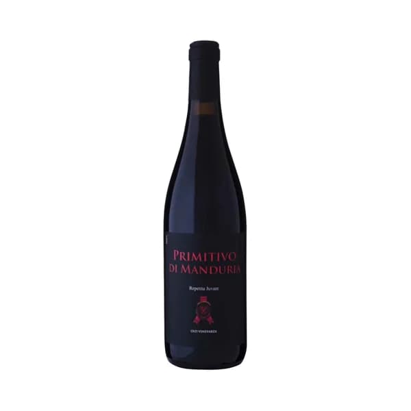 PRIMITIVO DI MANDURIA  Vino tinto elaborado en Italia y con DOC Primitivo PRIMITIVO DI MANDURIA botella de 75 cl. - 1 ud - Imagen del producto en Findit