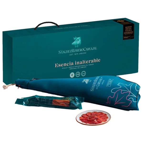 SÁNCHEZ ROMERO CARVAJAL Lote de jamón y 1/2 caña de lomo SÁNCHEZ ROMERO CARVAJAL Esencia inalterable. - 1 ud - Imagen del producto en Findit