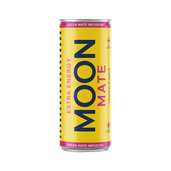 MOON Mate extra energy Bebida energética bio sabor tropical, 250 ml. - 0.25 l - Imagen del producto en Findit