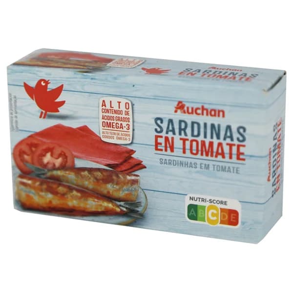 PRODUCTO ALCAMPO Sardinas en tomate 84 g. - 0.08 kg - Imagen del producto en Findit