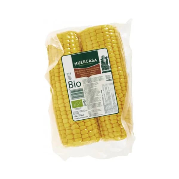 Maíz cocido ecológico HUERCASA 400g. - 0.4 kg - Imagen del producto en Findit