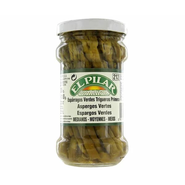 EL PILAR Espárragos trigueros frasco de 110 g. - 0.1 kg - Imagen del producto en Findit