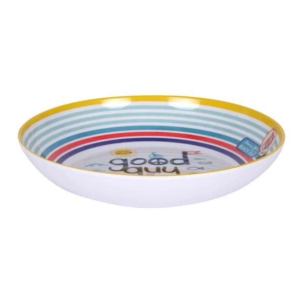 Plato hondo estampado fabricado en melamina, 20 cm, Happy TABERSEO. - 1 ud - Imagen del producto en Findit