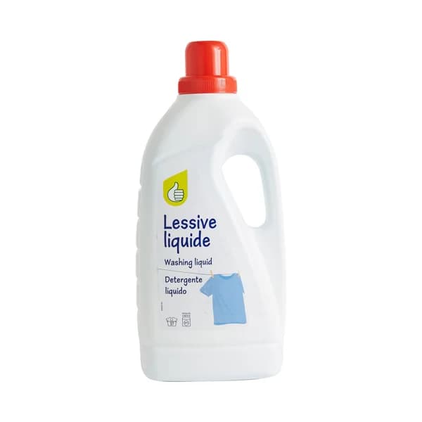 PRODUCTO ECONÓMICO ALCAMPO Detergente líquido Fresco 37 dosis 2 l. - 1 ud - Imagen del producto en Findit