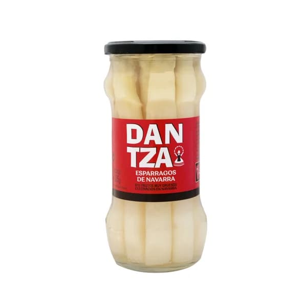 DANTZA Espárragos blancos de Navarra 8/10 piezas frasco de 325 g. - 0.33 kg - Imagen del producto en Findit