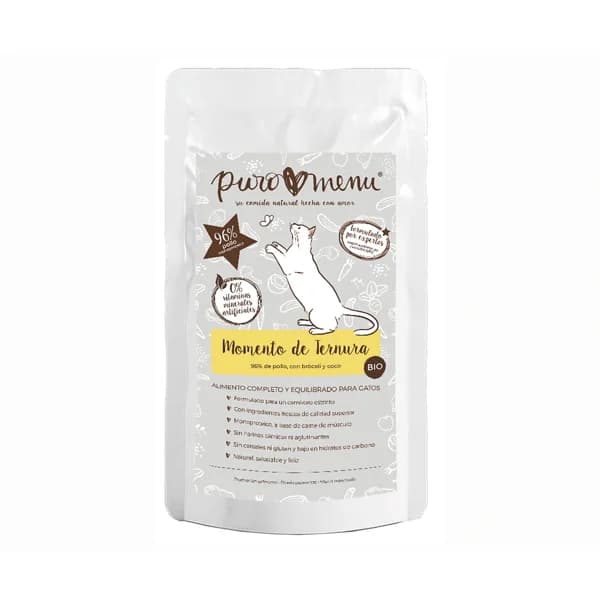 PUROMENU Alimento gato húmedo bolsa bio 100 g. - 0.1 kg - Imagen del producto en Findit