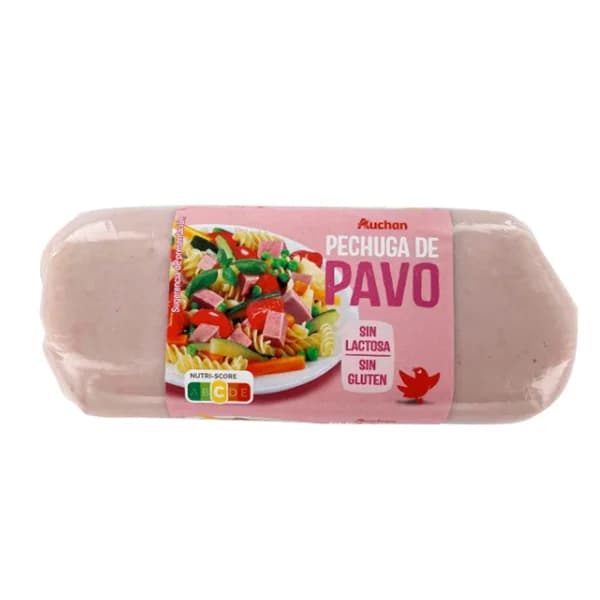 AUCHAN Pechuga de pavo cocida 400 g. Producto Alcampo - 0.4 kg - Imagen del producto en Findit