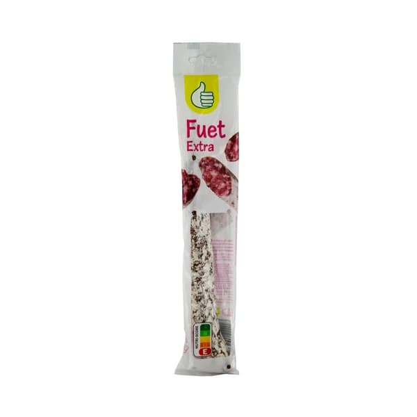 AUCHAN Fuet de categoria extra 160 g. Producto Alcampo - 0.16 kg - Imagen del producto en Findit