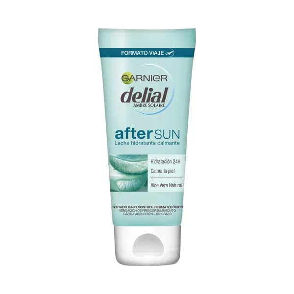 DELIAL Afersun con aloe vera y leche hidratante y calmante DELIAL de Garnier 100 ml. - 0.1 l - Imagen del producto en Findit